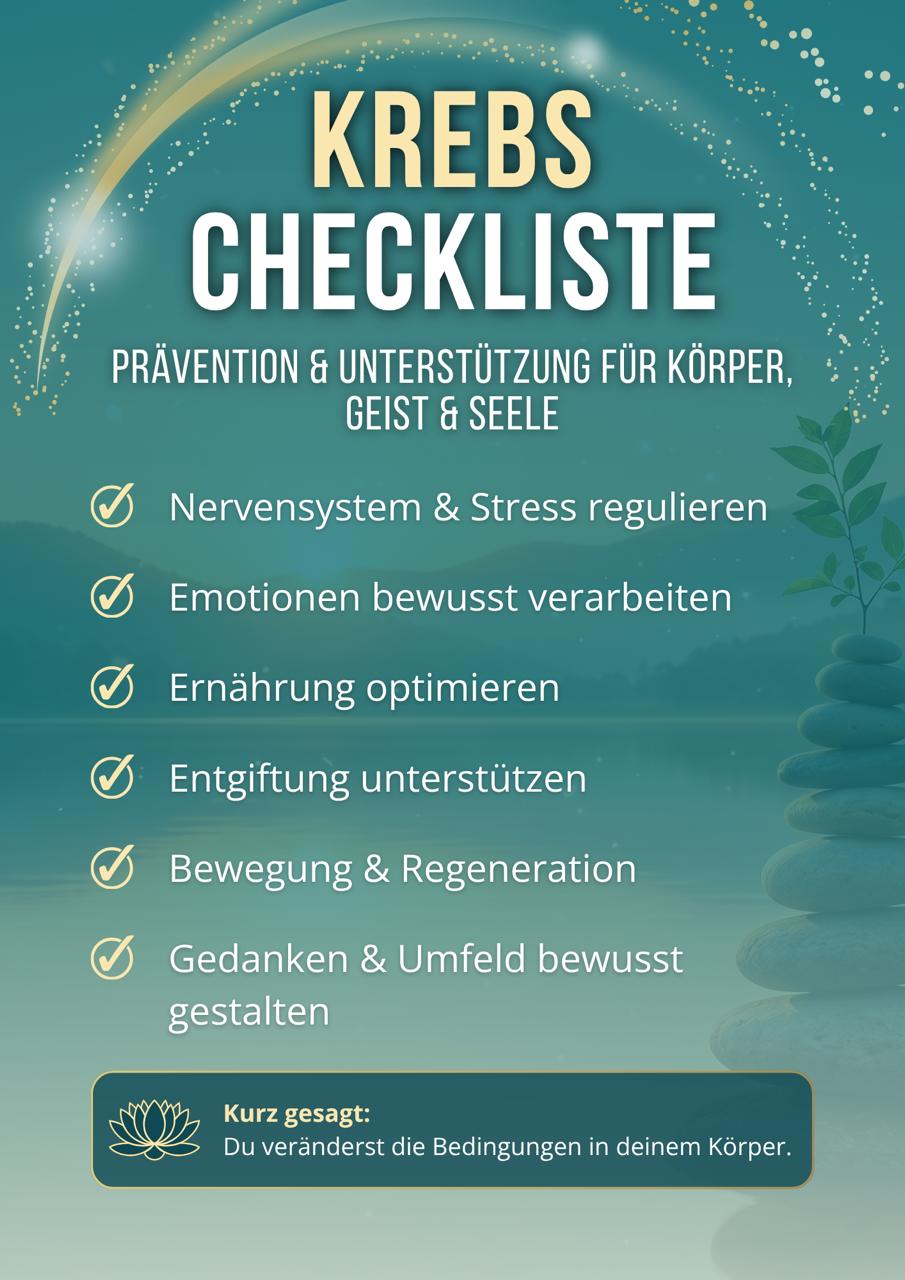 Krebs Checkliste